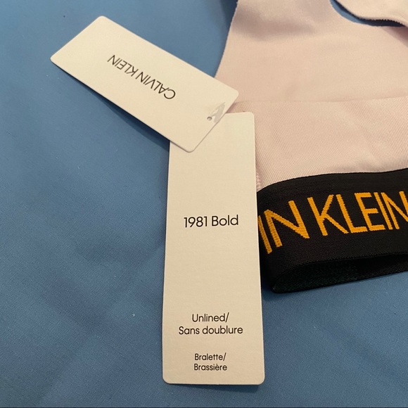 Calvin Klein 1981 Racerback Bra - Picture 4 of 5